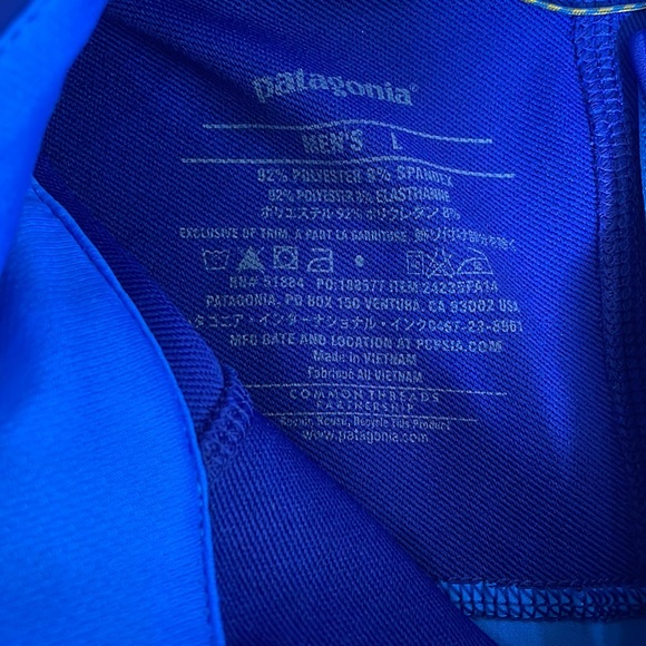 Patagonia Men’s Lightweight Rain/WindStopper Jacket- US L- Perfect Condition - Picture 2 of 3